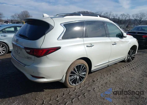 2020 Infiniti Qx60 Luxe Awd z USA, uszkodzony, nr VIN 5N1DL0MM9LC537017